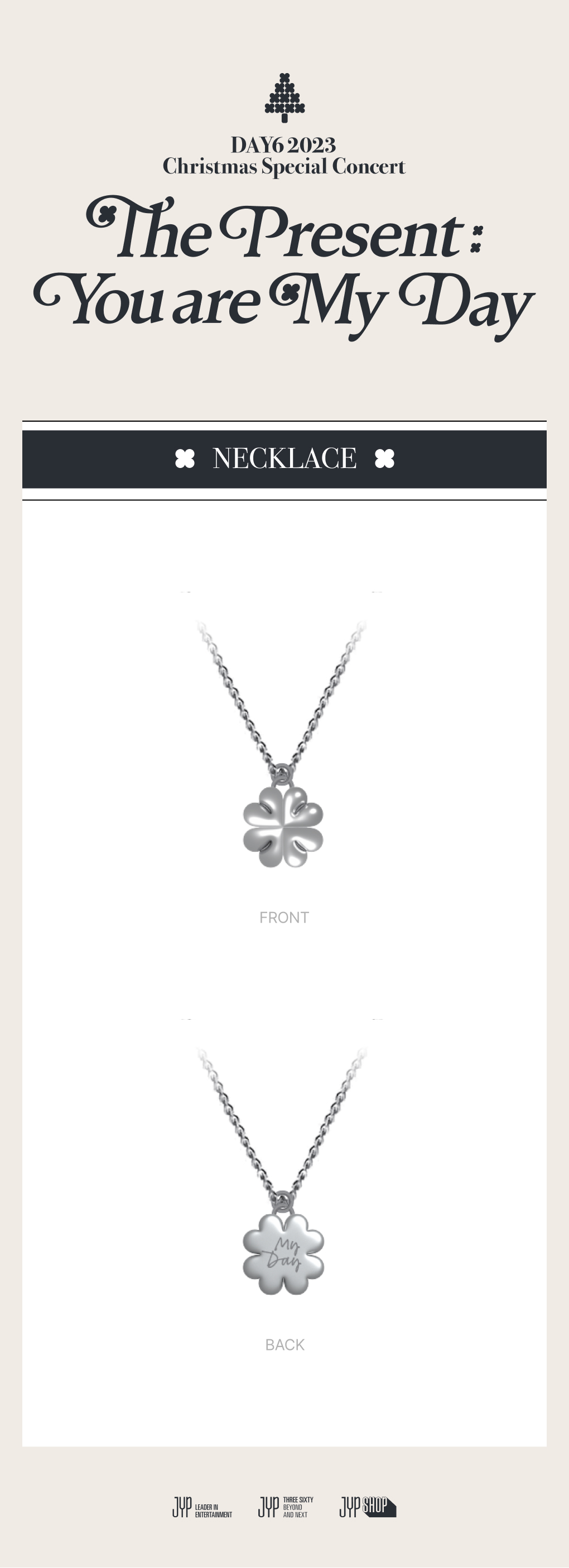 DAY6 - NECKLACE [The Present : You are My Day]