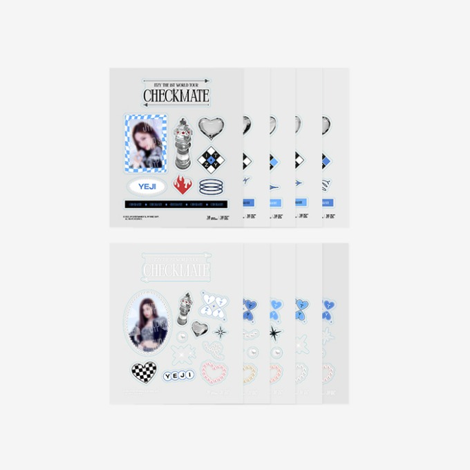 ITZY SMART PHONE DECO SET- THE 1ST WORLD TOUR CHECKMATE
