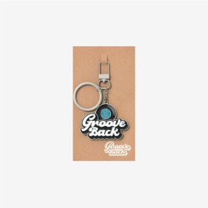 J.Y. Park Metal Key Ring - Groove Back