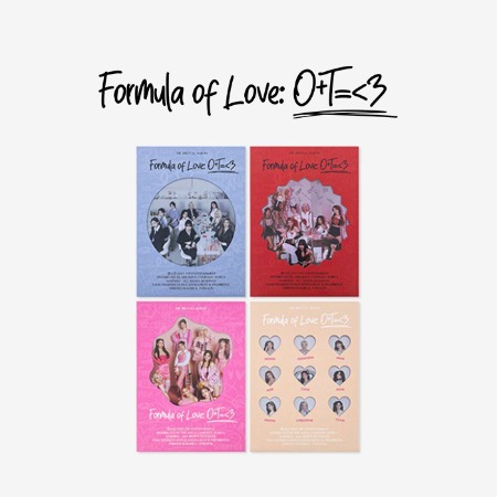 TWICE 3rd Album Formula of Love: O+T=